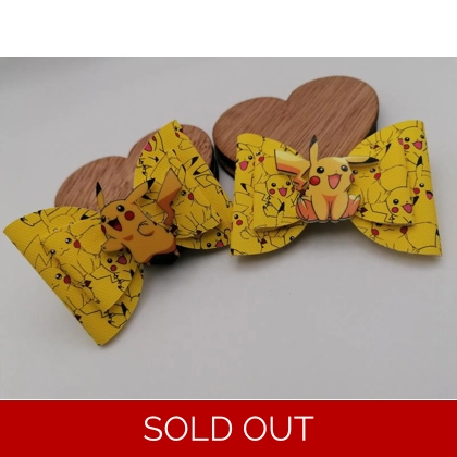 Pokémon Pikachu Hair Bow Set